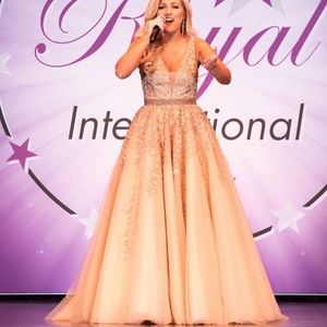 Gold Sherri Hill Gown